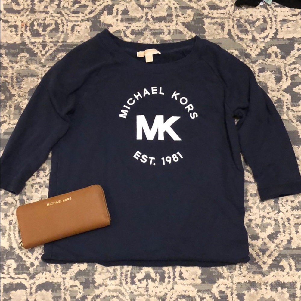 Michael Kors 3/4 Length Sweatshirt
